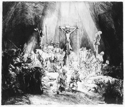 The Three Crosses, 1653 by Rembrandt van Rijn